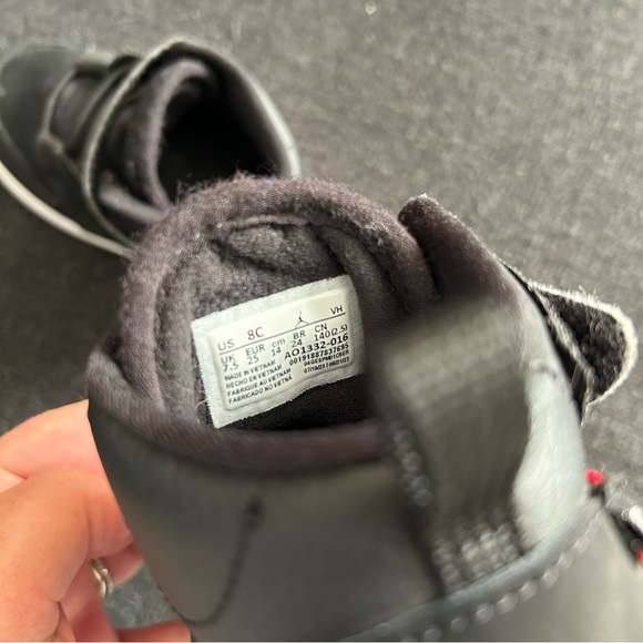 Toddler Air Jordans Sneakers Nike Size 8 - Picture 5 of 6